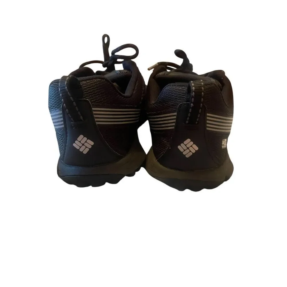 Columbia Mens Black Conspiracy V Techlite Outdry Waterproof Hiking Shoes Size 8